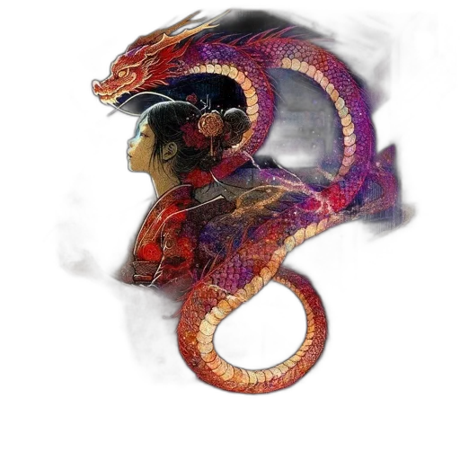 dragon, mask, creature, animal, fantasy art, concept art, photorealistic, 3d render transparent PNG cut-out