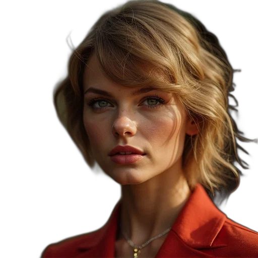 face, jacket, hair, jewelry, photorealistic, oil painting, concept art, 3d render transparent PNG cut-out