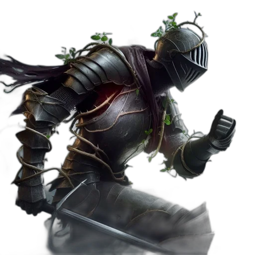 sword, weapon, staff, robot, concept art, fantasy art, 3d render, photorealistic transparent PNG cut-out