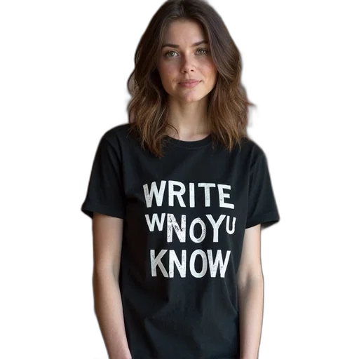 dress, weapon, write, what, know, women, shirt, black transparent PNG cut-out