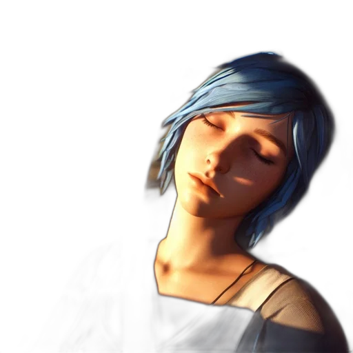 face, staff, mask, photorealistic, concept art, fantasy art, 3d render, blue transparent PNG cut-out