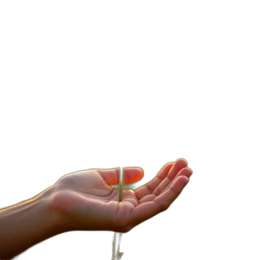 bottle, jewelry, umbrella, food, 3d render, photorealistic, fire, hand transparent PNG cut-out