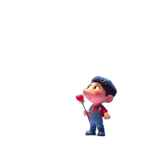 staff, hat, robot, creature transparent PNG cut-out