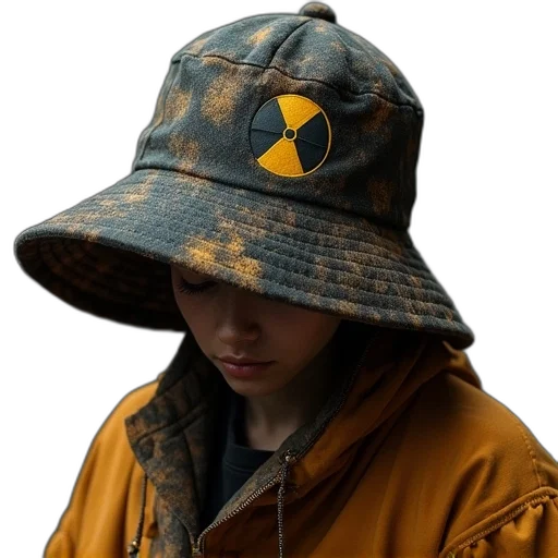 hat, jacket, umbrella, weapon transparent PNG cut-out