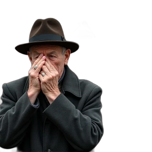 hat, mask, jacket, face, group, elderly, men, women transparent PNG cut-out