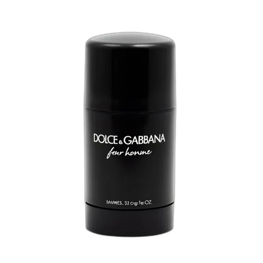 bottle, black, cylindrical, deodorant, stick, brand, name, dolce transparent PNG cut-out