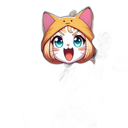 staff, creature, animal, anime, pixel art, concept art, cartoon, animated transparent PNG cut-out