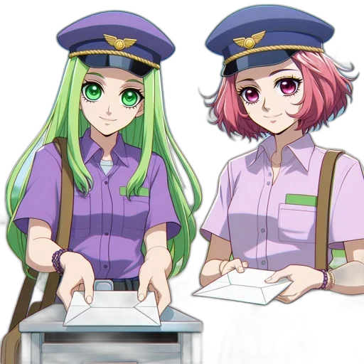 staff, weapon, anime, concept art, cartoon, vaporwave, outer space, green transparent PNG cut-out