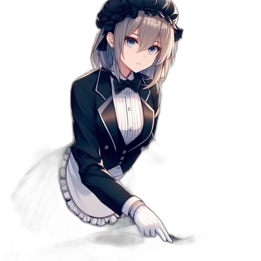 dress, staff, crown, robot, anime, pixel art, concept art, watercolor transparent PNG cut-out