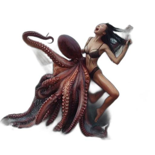creature, animal, concept art, fantasy art, 3d render, photorealistic, underwater, beach transparent PNG cut-out