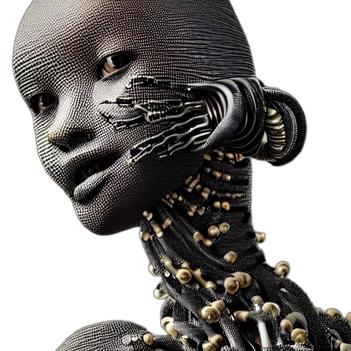 robot, mask, jewelry, face transparent PNG cut-out