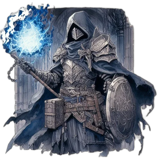 sword, staff, weapon, jacket, fantasy art, concept art, comic book art, pixel art transparent PNG cut-out