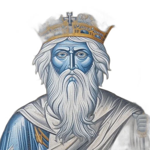 crown, face, staff, sword, fantasy art, photorealistic, concept art, watercolor transparent PNG cut-out