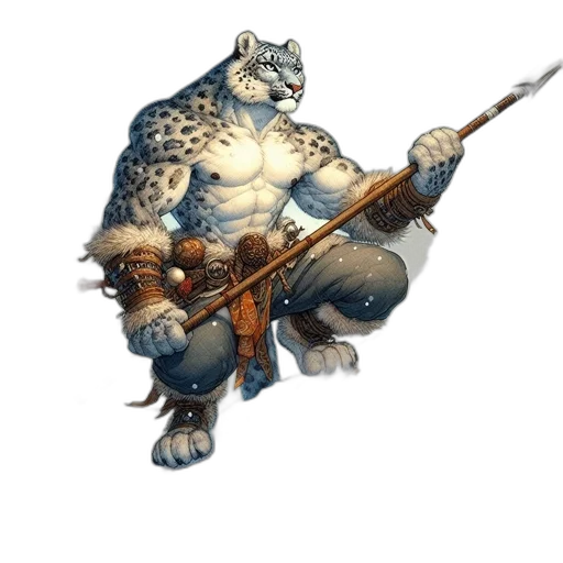 staff, weapon, sword, animal, fantasy art, concept art, pixel art, watercolor transparent PNG cut-out