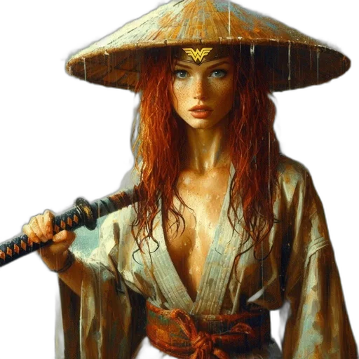 staff, umbrella, sword, weapon, fantasy art, oil painting, photorealistic, concept art transparent PNG cut-out