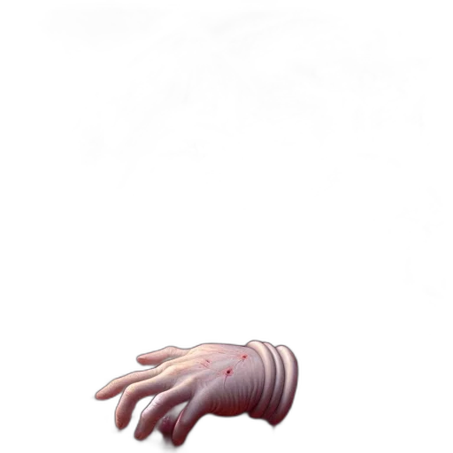 creature, hair, staff, weapon, concept art, 3d render, pixel art, photorealistic transparent PNG cut-out