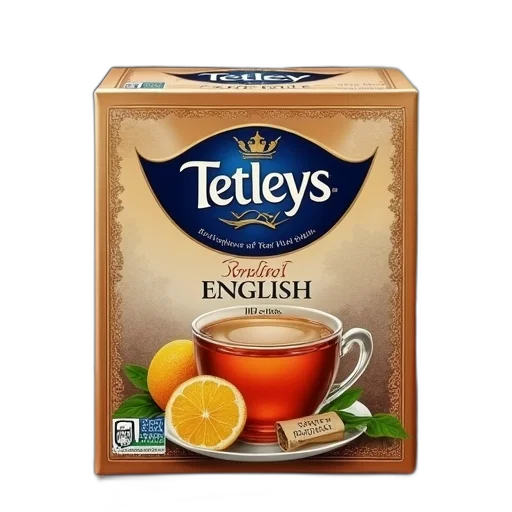 food, tetleys, tea, bags transparent PNG cut-out