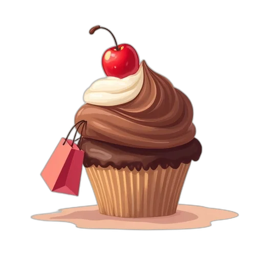 food, staff, 3d render, photorealistic transparent PNG cut-out