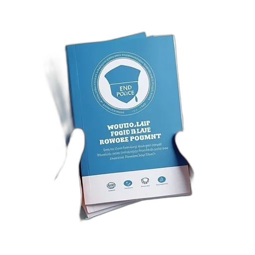 stack, booklets, titled, how, end, police, brutality, develop transparent PNG cut-out