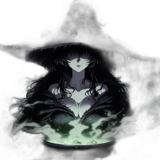 mask, crown, staff, creature, fantasy art, concept art, pixel art, anime transparent PNG cut-out
