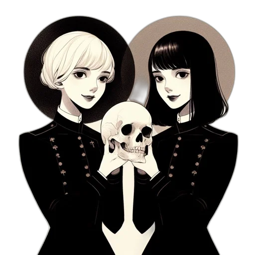 jewelry, staff, pixel art, concept art, cartoon, fantasy art, monochrome, dark transparent PNG cut-out