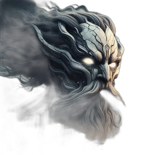mask, dragon, creature, face, fantasy art, concept art, photorealistic, watercolor transparent PNG cut-out