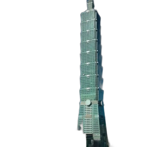 building, weapon, staff, 3d render, concept art, photorealistic, vaporwave, tall transparent PNG cut-out
