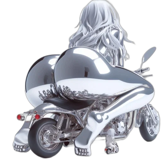 concept art, photorealistic, 3d render, anime, elegant, woman, silver, hair transparent PNG cut-out