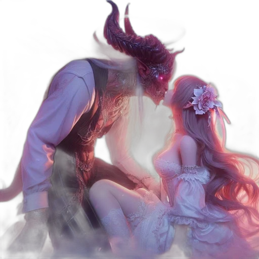 mask, dragon, creature, fantasy art, concept art, watercolor, comic book art, underwater transparent PNG cut-out