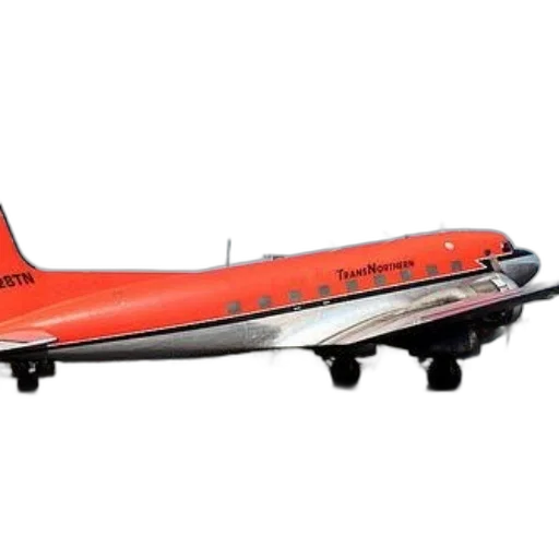 staff, 3d render, photorealistic, vintage, transnorthern, airplane, painted, bright transparent PNG cut-out