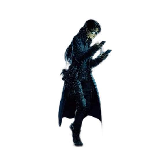 mask, creature, jacket, dragon, concept art, cyberpunk, pixel art, fantasy art transparent PNG cut-out