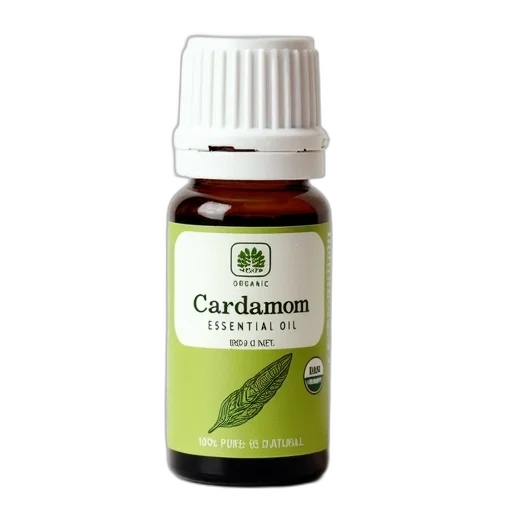 bottle, aura, cacia, organic, cardamom, essential, oil, white transparent PNG cut-out