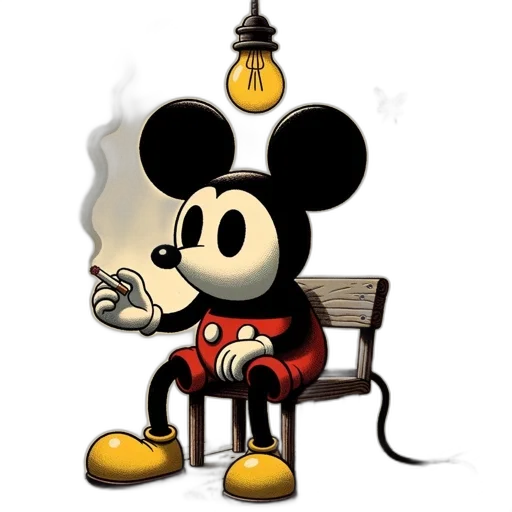 staff, mask, jacket, furniture, concept art, cartoon, 3d render, comic book art transparent PNG cut-out
