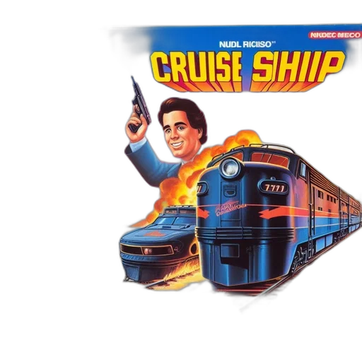 weapon, concept art, nes, video, game, cartridge, cruise, ship transparent PNG cut-out