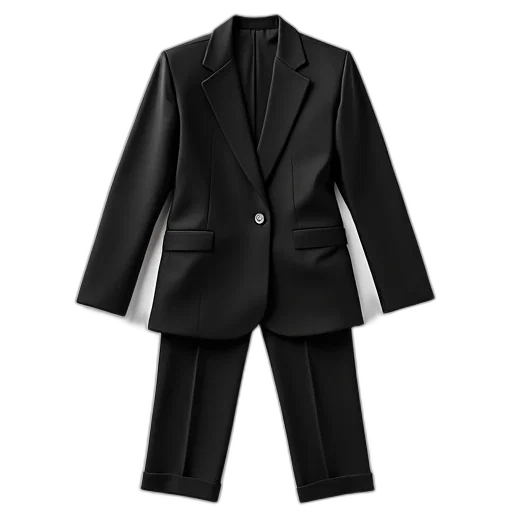 jacket, dress, staff, monochrome, black, business, suit, consisting transparent PNG cut-out