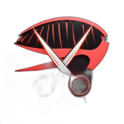 umbrella, mask, jewelry, hair, 3d render, stylized, design, comb transparent PNG cut-out