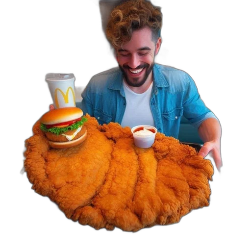 food, creature, animal, jacket, 3d render, photorealistic, concept art, underwater transparent PNG cut-out