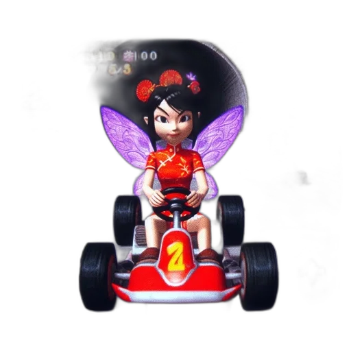 car, robot, concept art, 3d render, fantasy art, pixel art, animated, racer transparent PNG cut-out