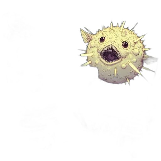 creature, animal, mask, dragon, concept art, pixel art, watercolor, 3d render transparent PNG cut-out