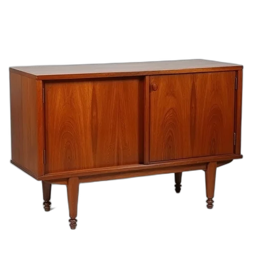 furniture, art, deco, style, sideboard, manner, teak, crede transparent PNG cut-out