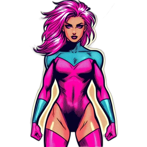 comic book art, concept art, cartoon, pixel art, neon lights, neon, colorful, image transparent PNG cut-out