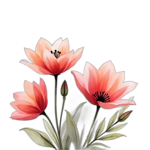 flower, crown, jewelry, weapon, photorealistic, watercolor, 3d render, concept art transparent PNG cut-out