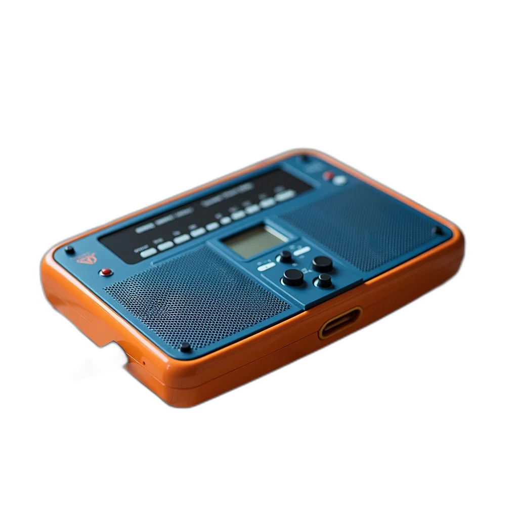 robot, weapon, car, 3d render, cyberpunk, concept art, blue, portable transparent PNG cut-out