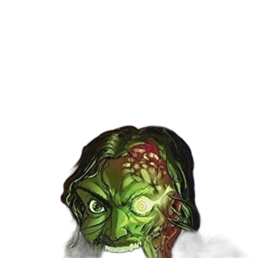 mask, face, creature, staff, concept art, fantasy art, watercolor, comic book art transparent PNG cut-out
