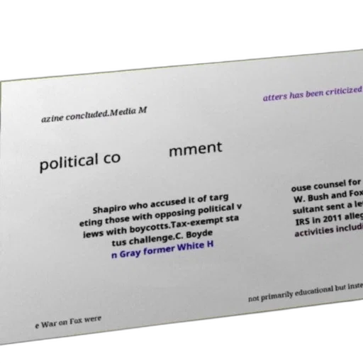 magazine, article, discussing, political, comment, irs, 2011 transparent PNG cut-out