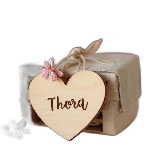 jewelry, earth tones, personalised, wooden, heart, wedding, favours transparent PNG cut-out