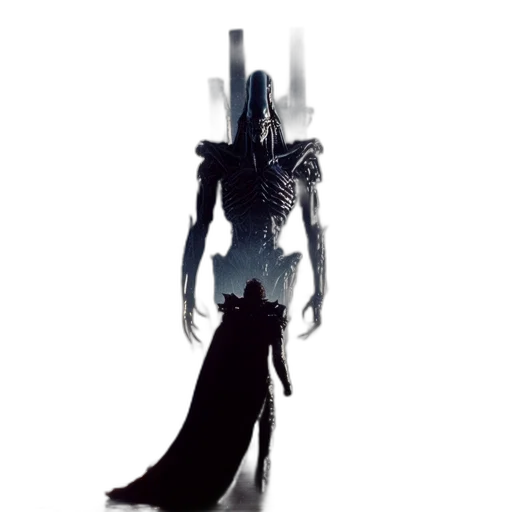 robot, dress, sword, creature, concept art, fantasy art, pixel art, comic book art transparent PNG cut-out