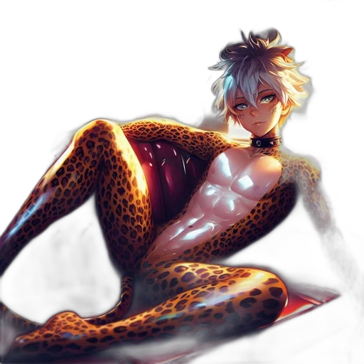 creature, dragon, animal, fantasy art, concept art, cyberpunk, anime, golden transparent PNG cut-out