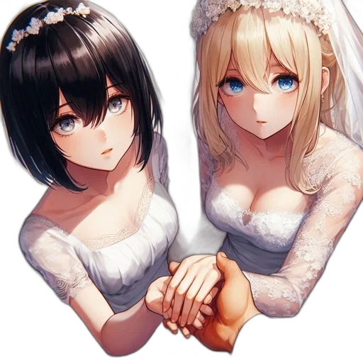 dress, jewelry, crown, weapon, anime, pixel art, photorealistic, fantasy art transparent PNG cut-out