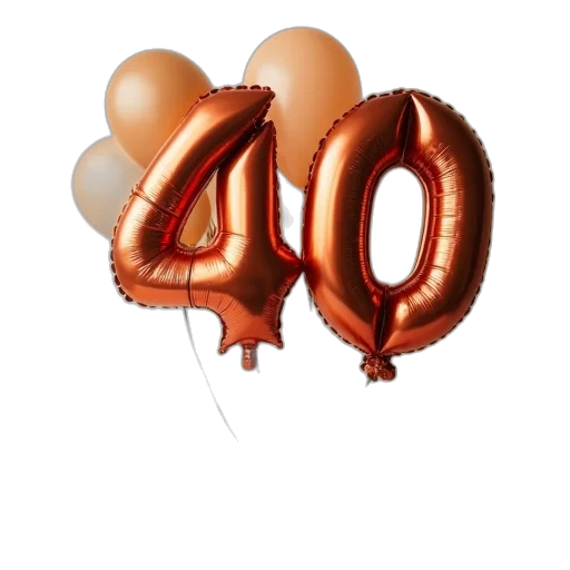 3d render, cardboard, balloon, kit transparent PNG cut-out